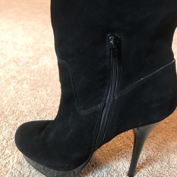 Knee High Boots (Suede) - Picture 6 of 7